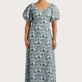 Faithfull - Vence Midi Dress Aurora