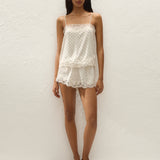 Faithfull - Marisol Top Polka Dot Antique White