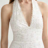 Posse - SALMA DRESS - VINTAGE WHITE