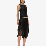 Christopher Esber - Lattice Lace Silk Top