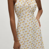 Faithfull - Phaedra Midi Dress Hazy Rose Canary