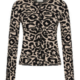 Posse - LEXI CARDIGAN - LEOPARD