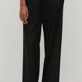 Faithfull - Ella Pant Agnes Broderie Anglaise Black