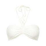 Faithfull - Liu Bikini Top Plain Off White - Final Sale