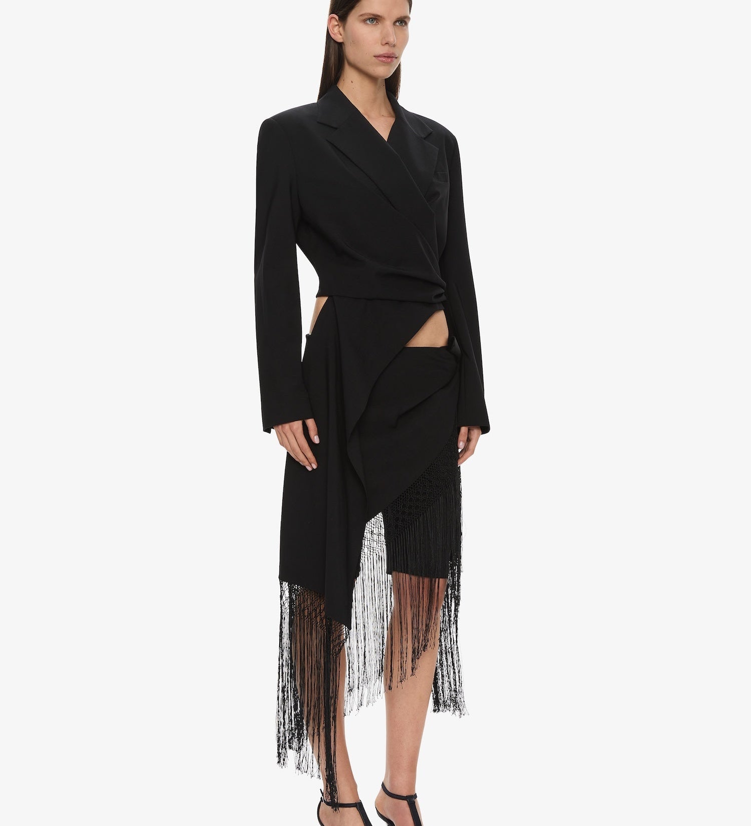 Christopher Esber - Unravel Macrame Wrap Short