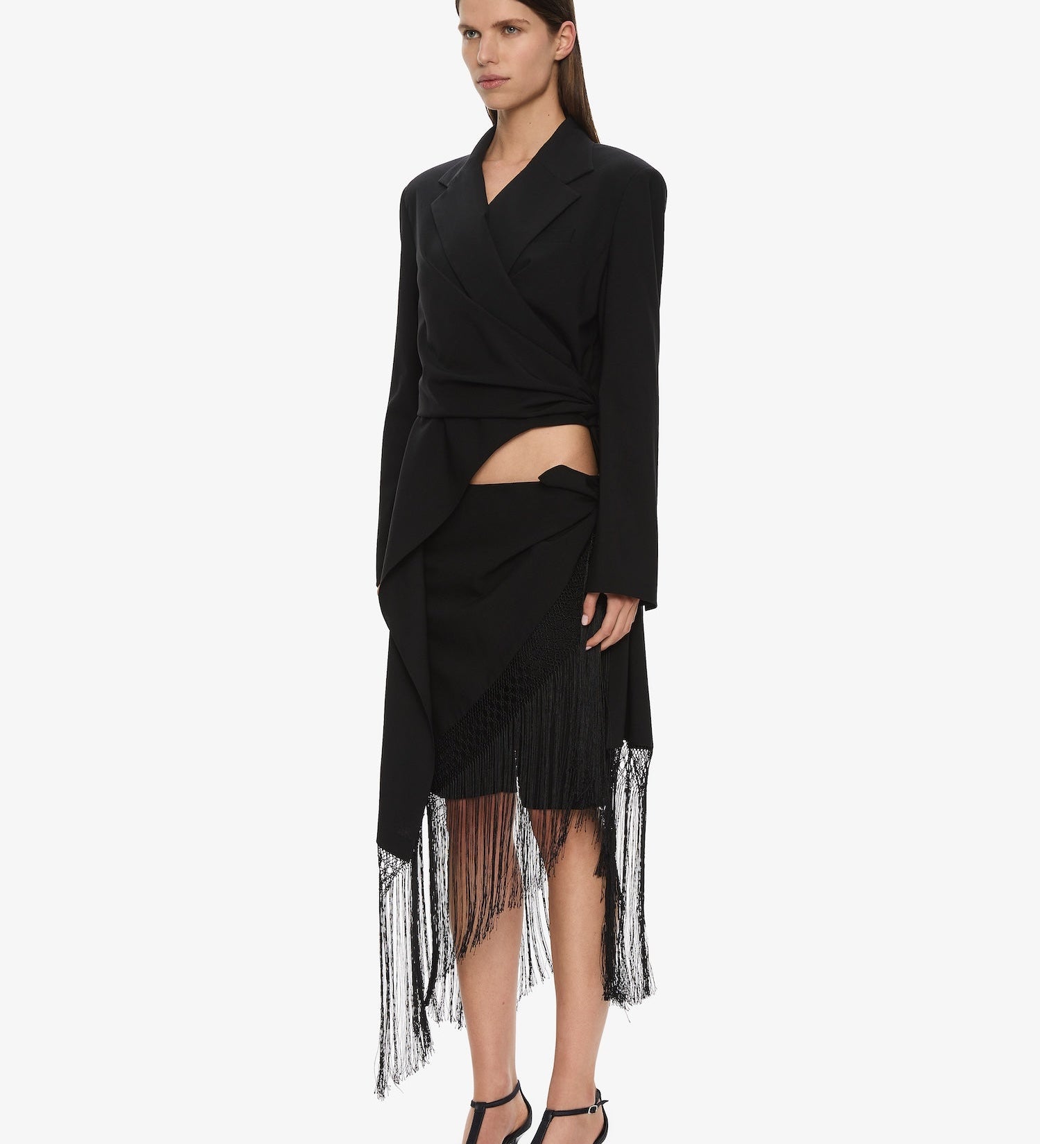 Christopher Esber - Unravel Macrame Wrap Short