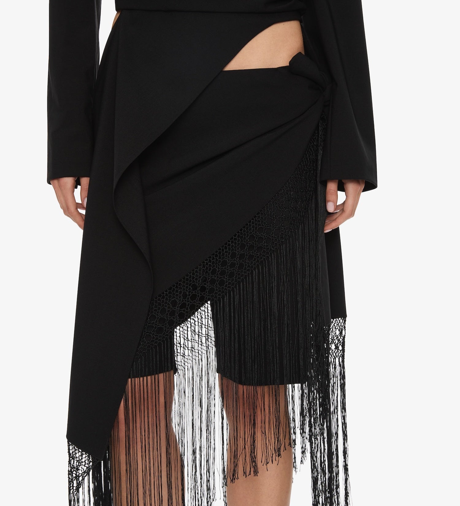 Christopher Esber - Unravel Macrame Wrap Short