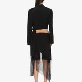 Christopher Esber - Unravel Macrame Wrap Short