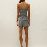 Faithfull - Leya Top Cantinho Gingham Black
