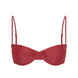 Faithfull - Farrah Bikini Top Wine - Final Sale