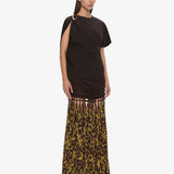 Christopher Esber - Tortoiseshell Droplet Jersey Skirt