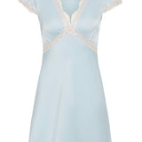 Faithfull - Verena Mini Dress Vintage Blue