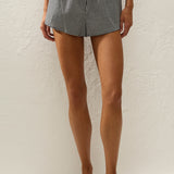 Faithfull - Leya Short Cantinho Gingham Black