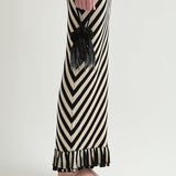 Posse - MILES DRESS - CREAM & BLACK