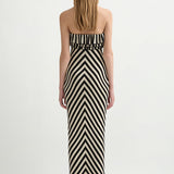 Posse - MILES DRESS - CREAM & BLACK