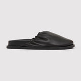 St. Agni - Soft Gathered Mules - Black