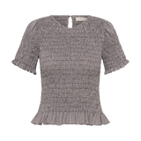 Faithfull - Edda Top Hanne Gingham Espresso