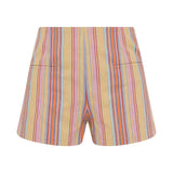 Faithfull - Aurora Mini Short Agua Stripe Mustard