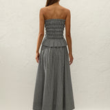 Faithfull - Leceia Skirt Cantinho Gingham Black
