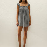 Faithfull - Belinha Mini Dress Cantinho Gingham Black