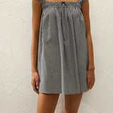 Faithfull - Belinha Mini Dress Cantinho Gingham Black