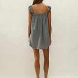 Faithfull - Belinha Mini Dress Cantinho Gingham Black
