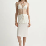 Posse - COVE SKIRT - PEARL