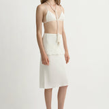 Posse - COVE SKIRT - PEARL
