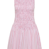 Faithfull - Martina Mini Dress Fiori Stripe Palazzo