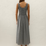 Faithfull - Carina Maxi Dress Cantinho Gingham Black