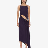 Christopher Esber - Veer Spiral Crystal Tank Dress