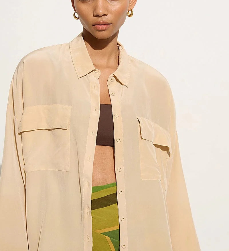 Faithfull - Martim Shirt Creme - Final Sale