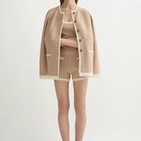 Posse - WILLOW CARDIGAN - TAUPE
