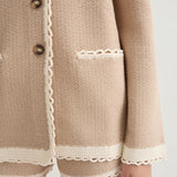 Posse - WILLOW CARDIGAN - TAUPE
