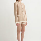 Posse - WILLOW CARDIGAN - TAUPE