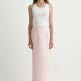 Posse - ESSIE COLUMN SKIRT - SOFT PINK