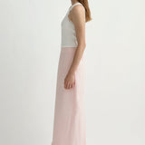 Posse - ESSIE COLUMN SKIRT - SOFT PINK