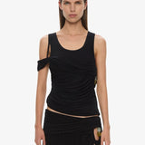 Christopher Esber - Beach Glass Shawl Jersey Tank