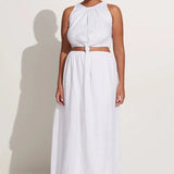 Faithfull - Zeta Midi Dress White - Final Sale