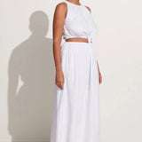 Faithfull - Zeta Midi Dress White - Final Sale
