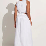 Faithfull - Zeta Midi Dress White - Final Sale