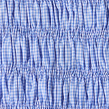 Faithfull - Eudora Top Micro Gingham Soft Blue