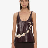 Christopher Esber - Fragment Leather Tank