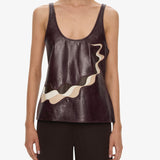 Christopher Esber - Fragment Leather Tank