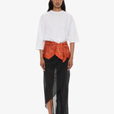 Christopher Esber - Draped Skirt Cotton Trouser