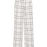 Faithfull - Duomo Pant Letizia Check White - Final Sale