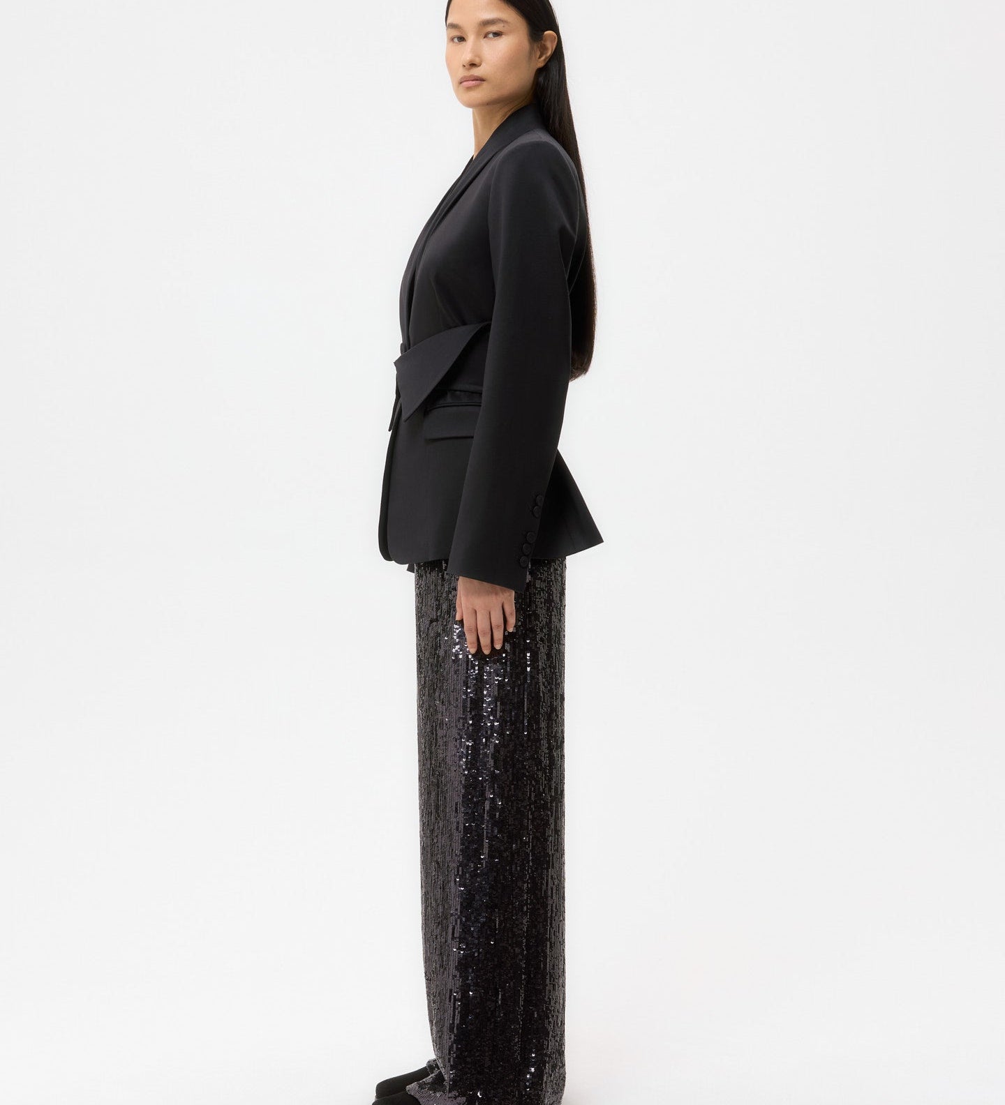 TWP - After Five Blazer in Tux Wool Suiting