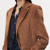 TWP - Jillian Blazer in Heavy Suede