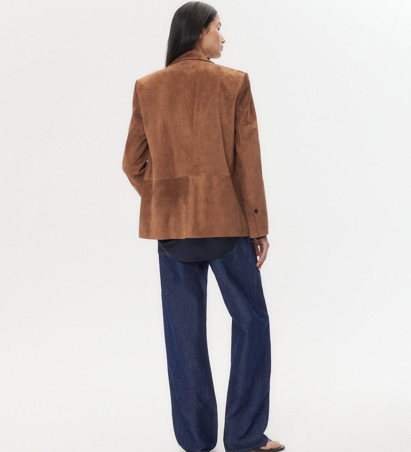 TWP - Jillian Blazer in Heavy Suede