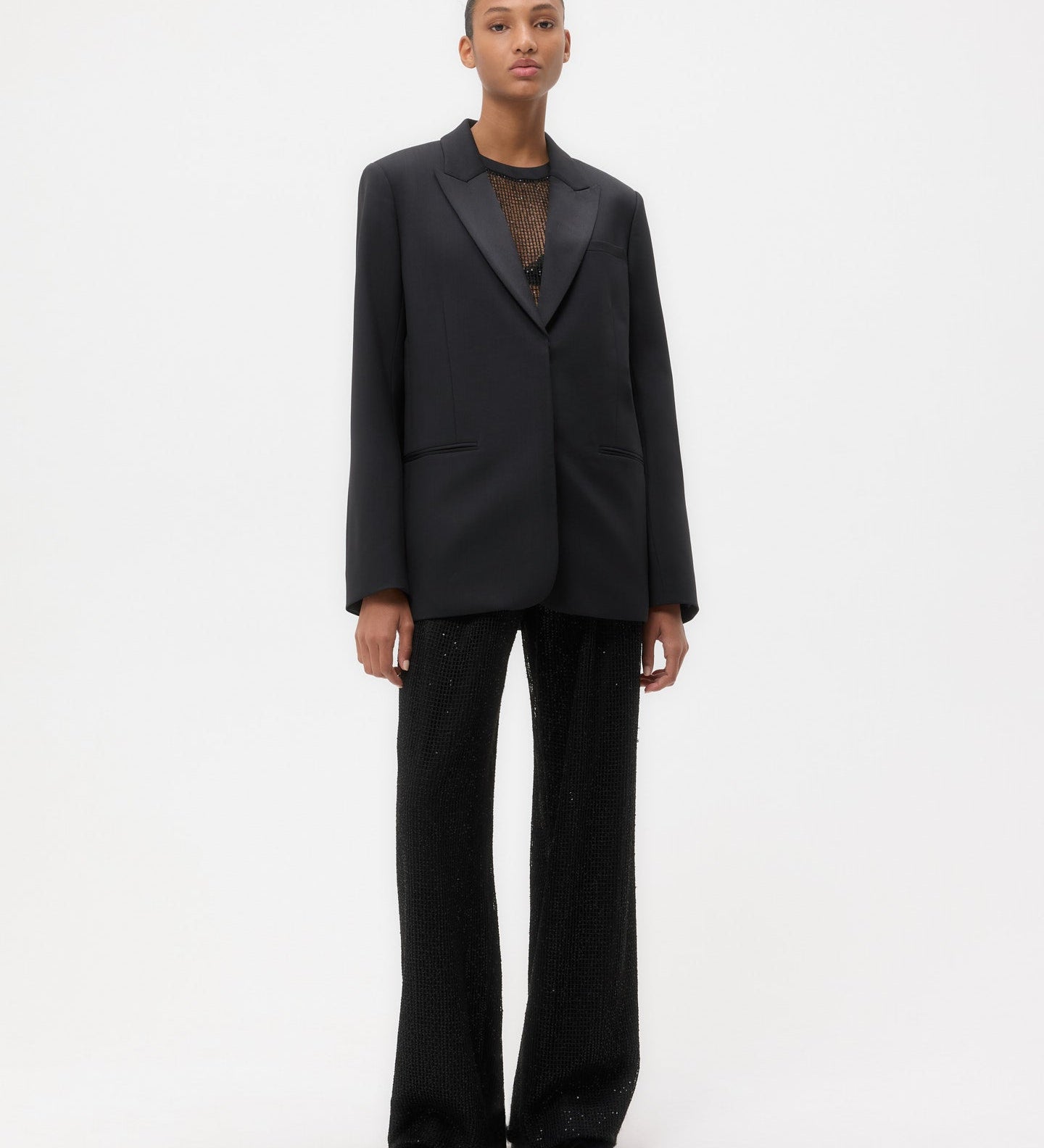 TWP - Sweet Pea Blazer with Tux in Tux Wool Suiting
